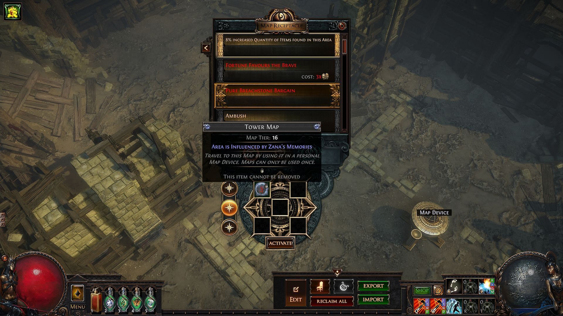 The new maps will fix all of your loot cravings (Image via Grinding Gear Games)